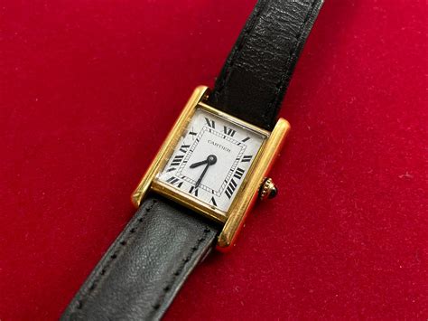 cartier tank ladies vintage|cartier full tank watch.